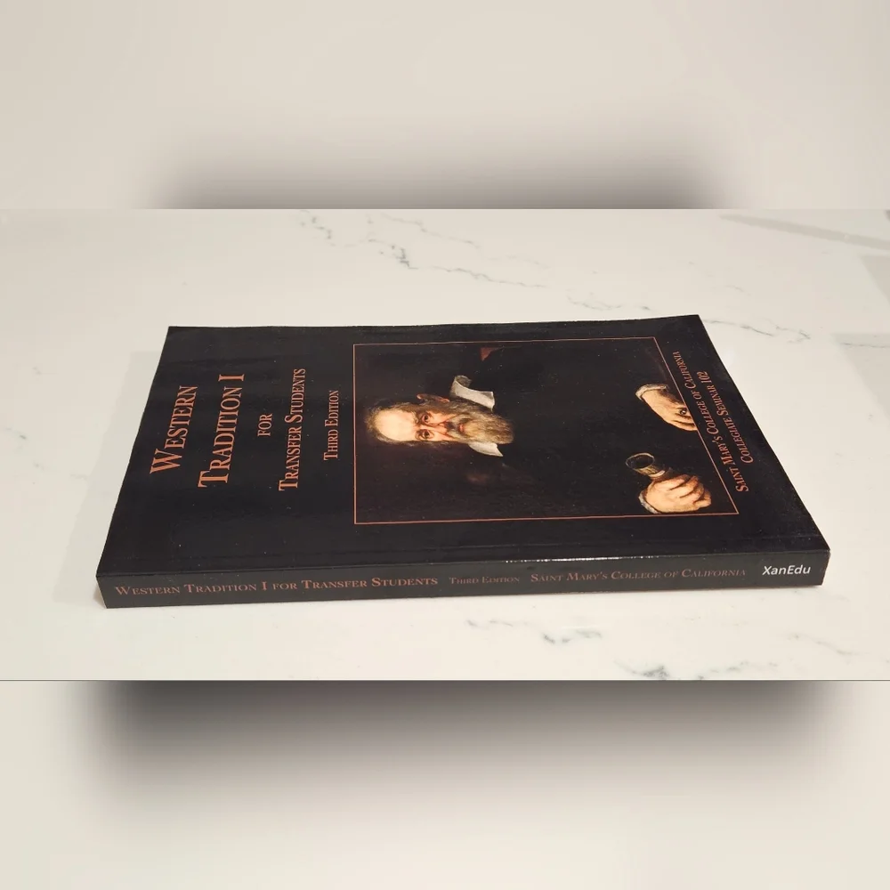 BOGOWestern Tradition I for Transfer Students Third Edition Saint Mary's College